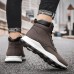 Men Comfy Slip Resistant Lace Up Casual Sport Boots